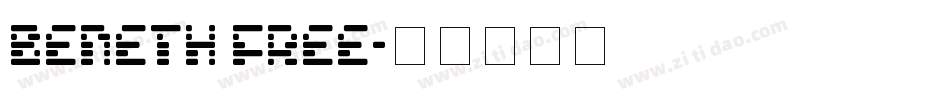 beneth FREE字体转换